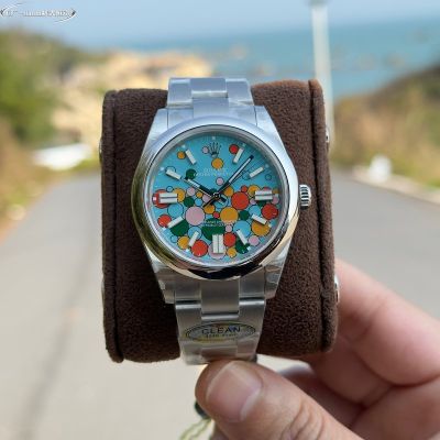 Clean Factory Rolex Oyster Perpetual Replica with Water Resistant 41/36mm for 3230 31mm for 2232 Multicolor Watch